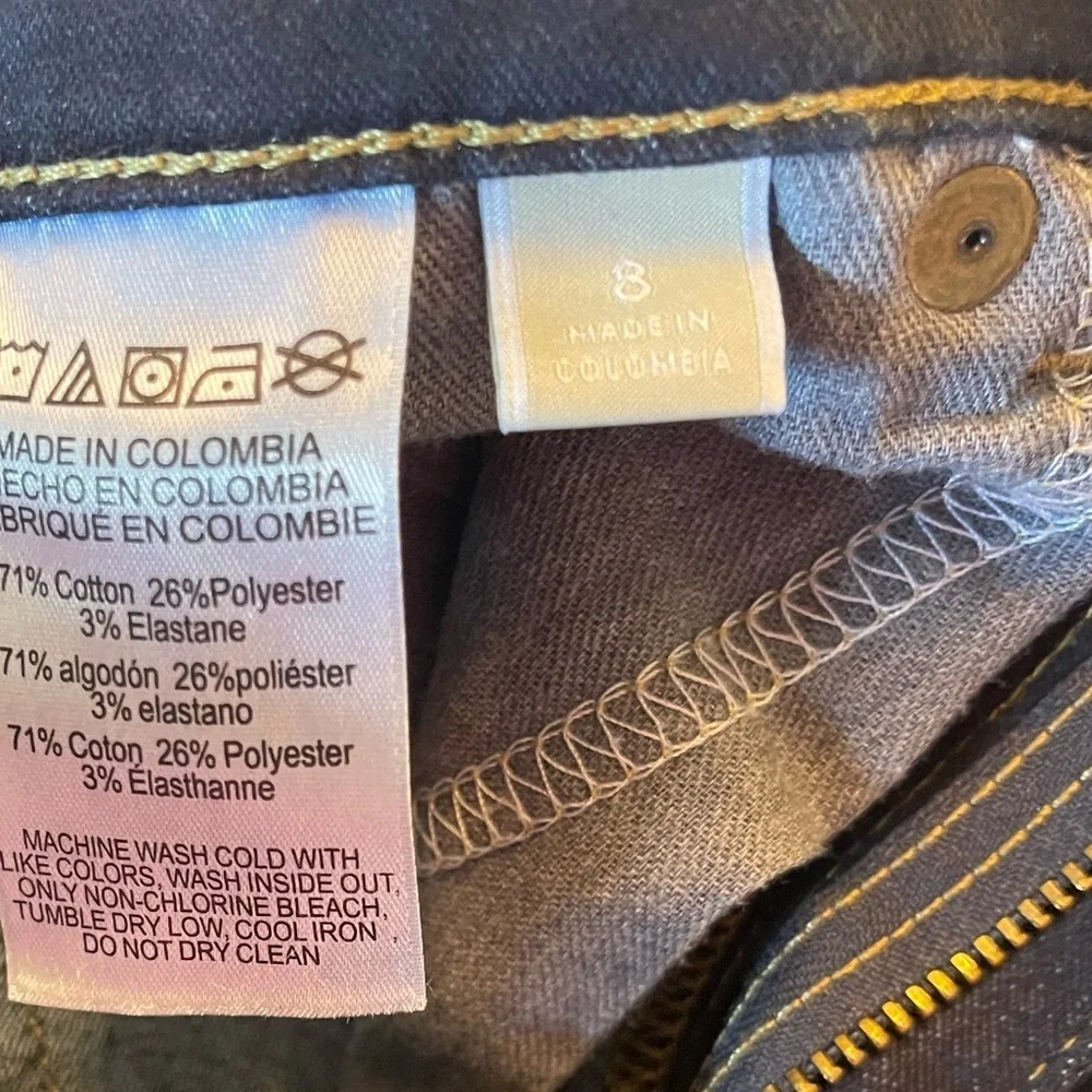 Michael Kors 2 Pairs Of Skinny Mid Rise Denim Jeans Size 8